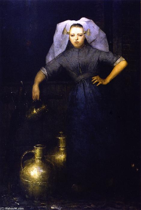 Milkmaid Of Popindrecht — Julian Alden Weir