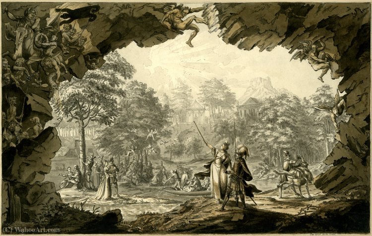 The Enchantress Cave — Samuel Hieronymous Grimm