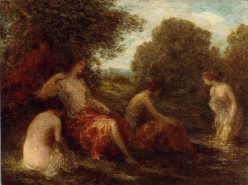 Diana And Her Handmaidens — Henri Fantin-latour