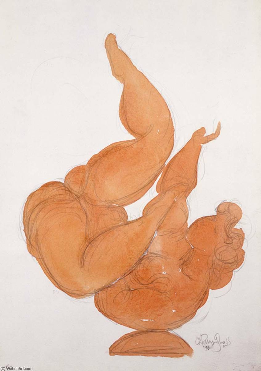 Untitled (female Nude, Study For Sculpture) — Chaim Gross