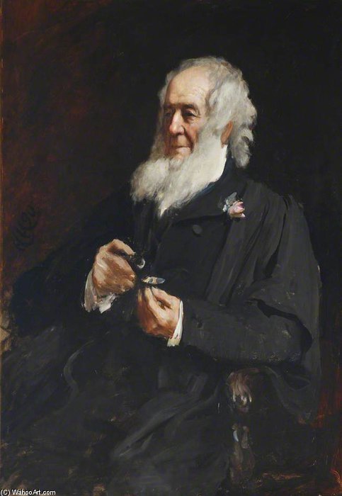 Professor John Obediah Westwood — Sir Hubert Von Herkomer