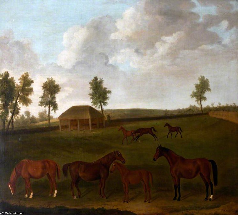 Mares And Foals — Francis Sartorius Ii (john Francis Sartorius)
