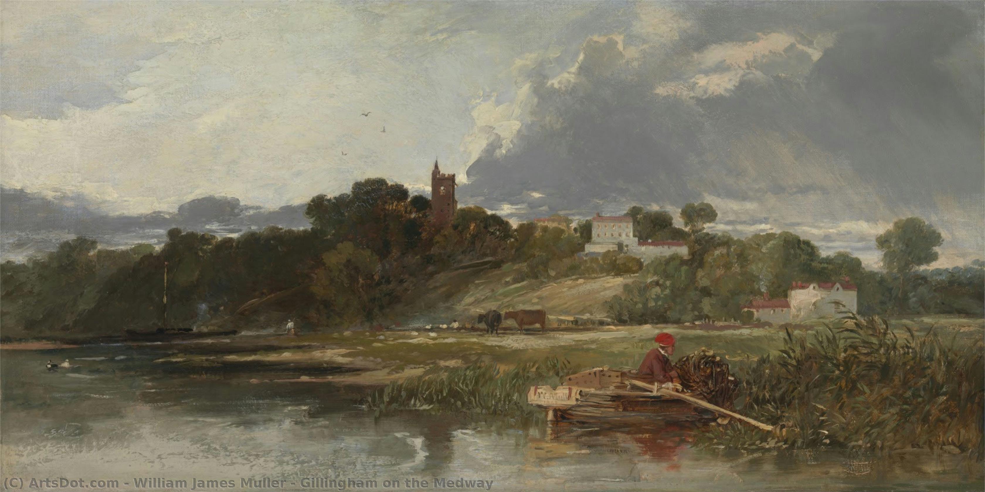 Gillingham On The Medway — ウィリアム・ジェームス・ミュラー