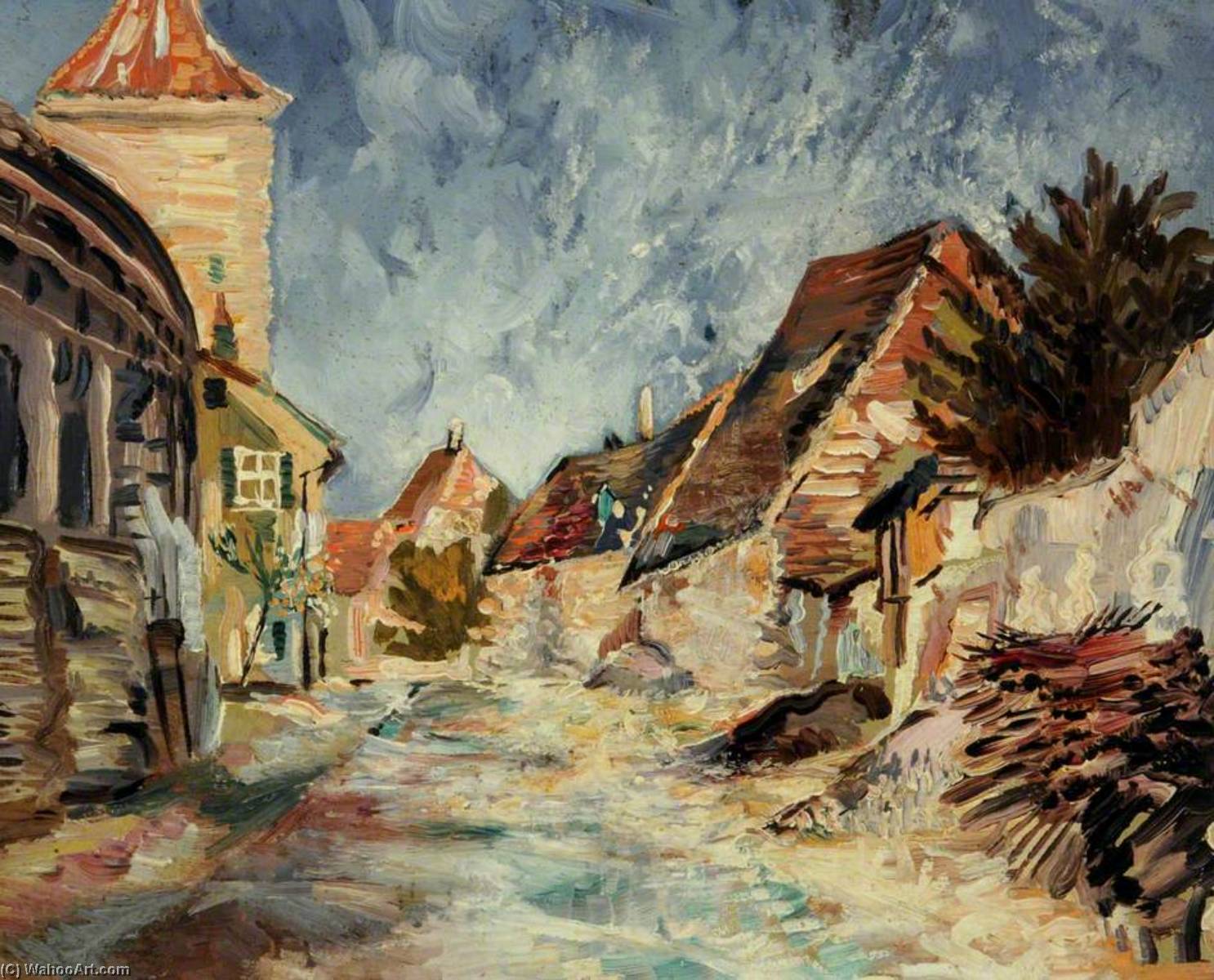 Rothenburg, Bavaria — Francis Ferdinand Maurice Cook