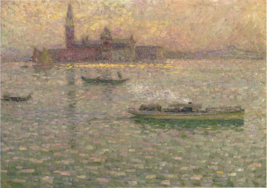 San Giorgio At Maggiore Venice — Henri Le Sidaner
