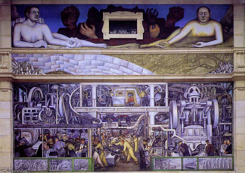Detroit Industry, South Wall — Diego Rivera