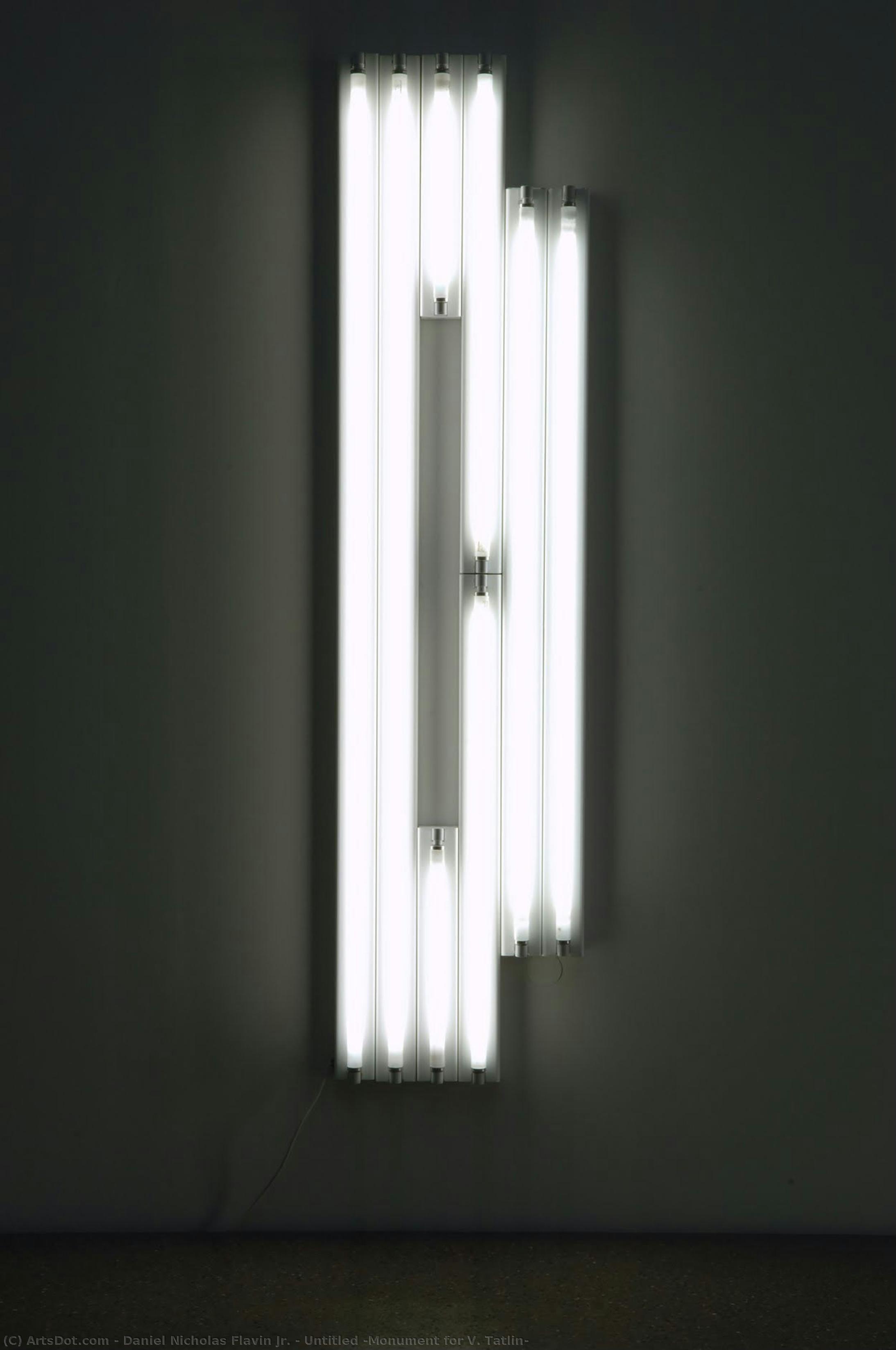 Untitled (monument For V. Tatlin) — Dan Flavin