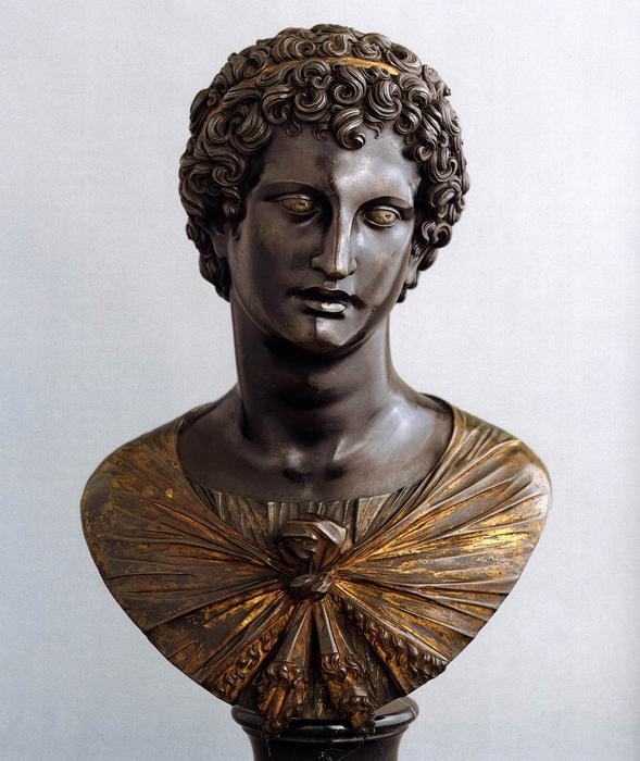 Bust Of A Youth — Pier Jacopo Alari Bonacolsi (antico)
