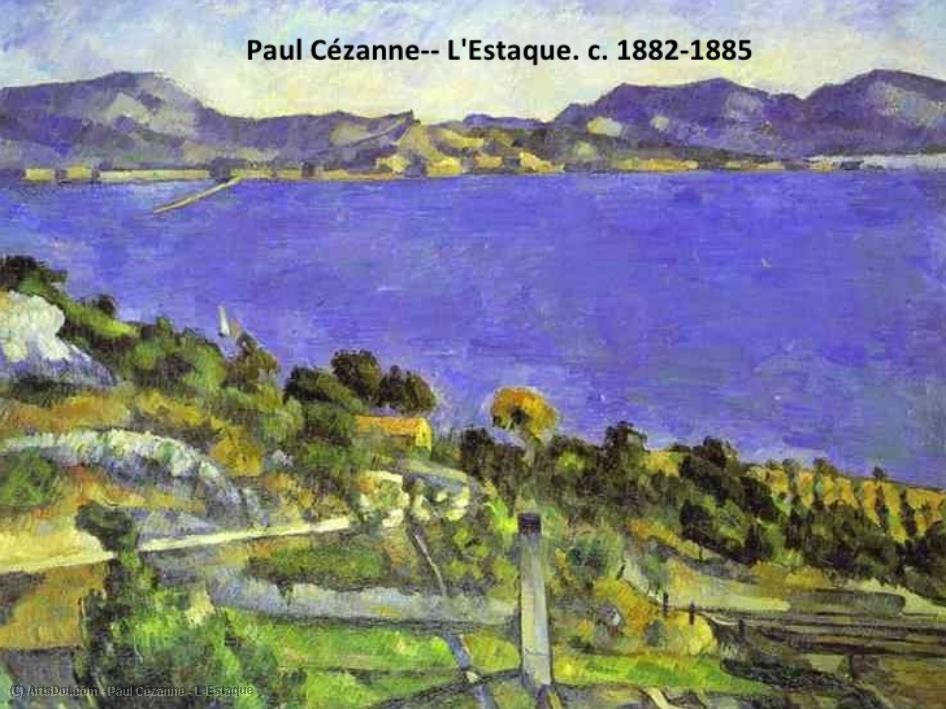 L'estaque — Поль Сезанн