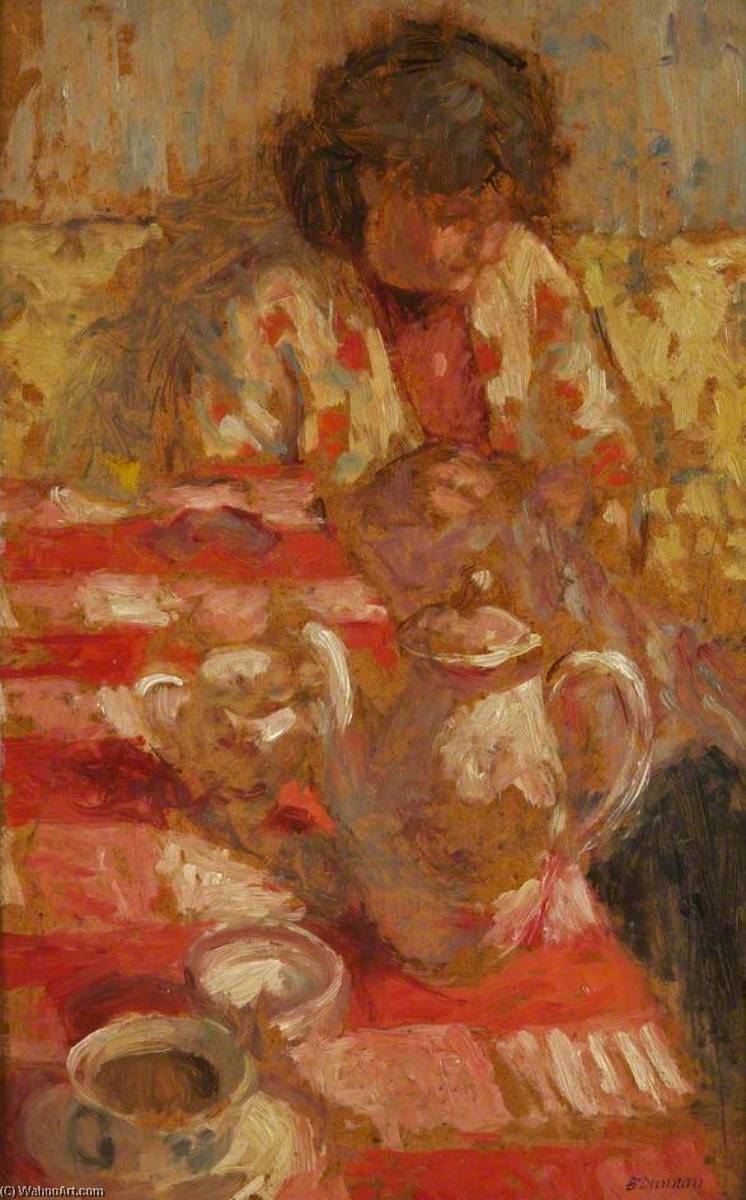 The Red Tablecloth — Bernard Dunstan