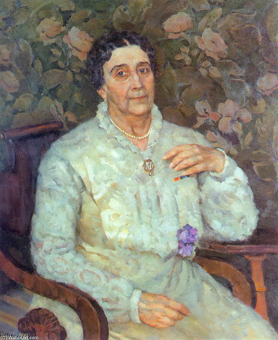 Portrait Of Actress E.d. Turchaninova — Konstantin Yuon