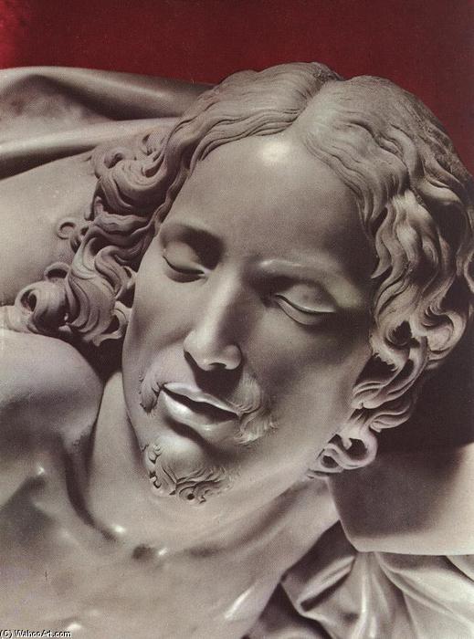 Pietà (detail) — Michelangelo Buonarroti