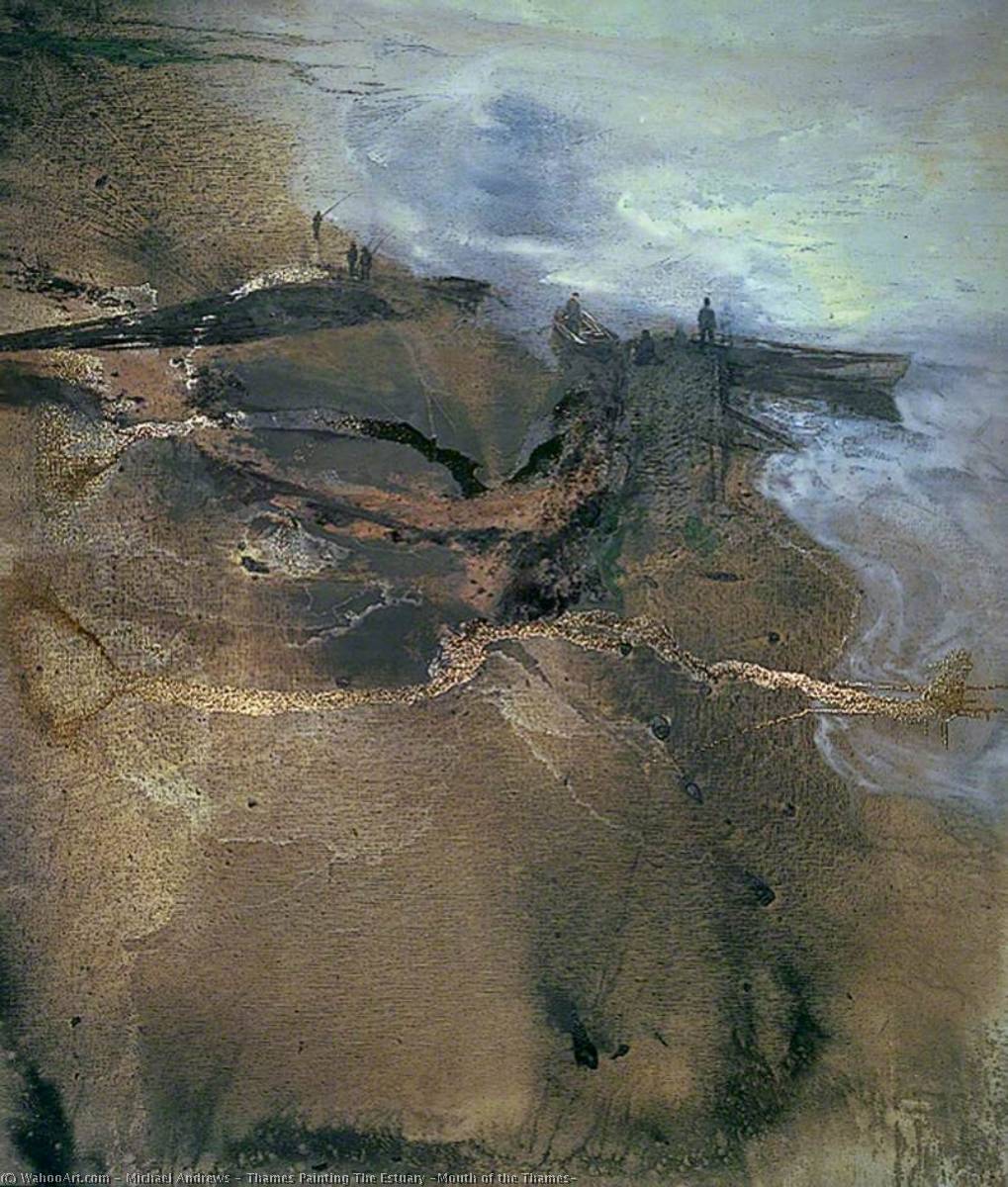 Thames Painting The Estuary (mouth Of The Thames) — Michael Andrews