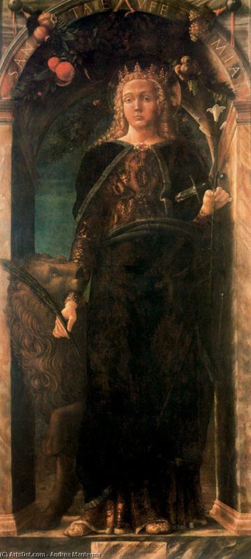 St. Eufemia — Andrea Mantegna