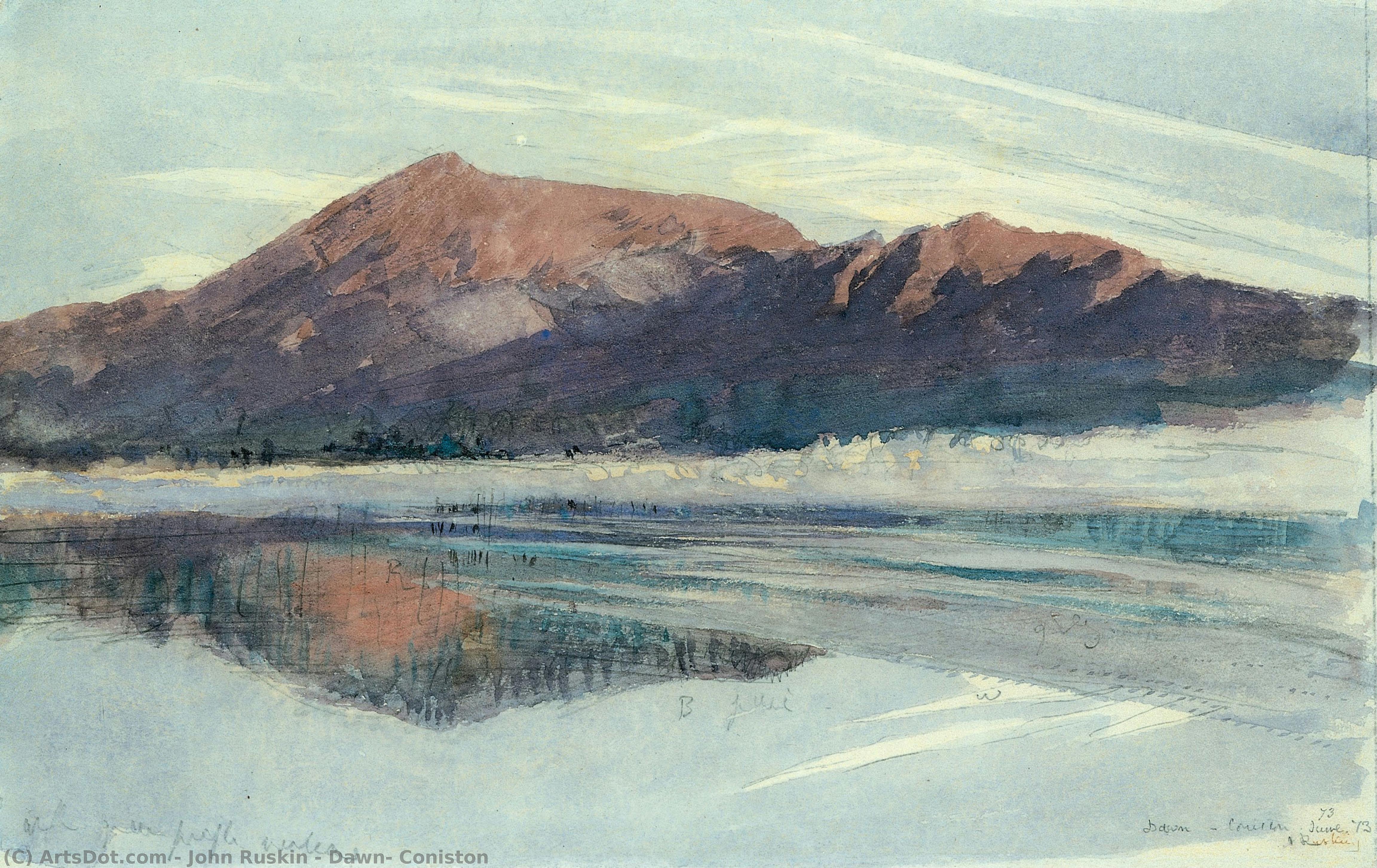 Dawn, Coniston — Джон Рускин