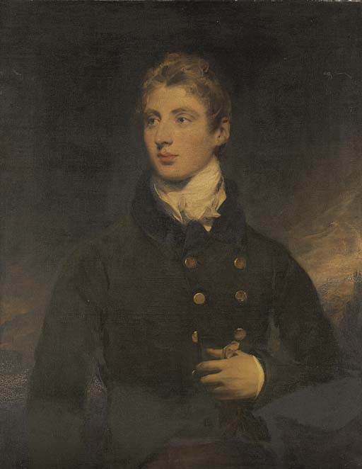 Portrait Of A Gentleman, A Member Of The Wellesley Family — George Henry Harlow