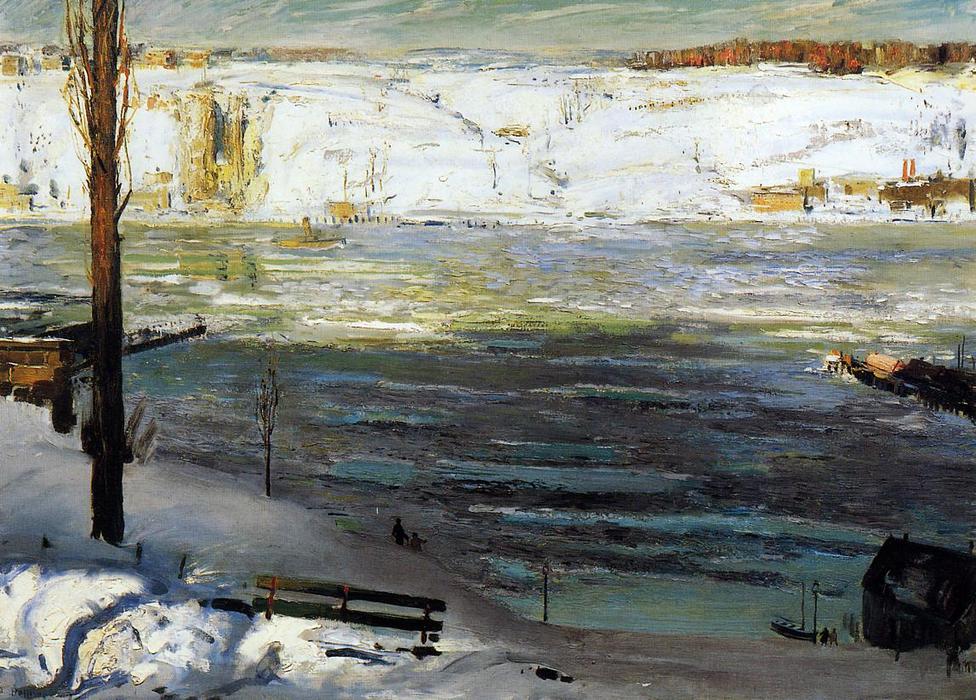 Floating Ice — George Wesley Bellows