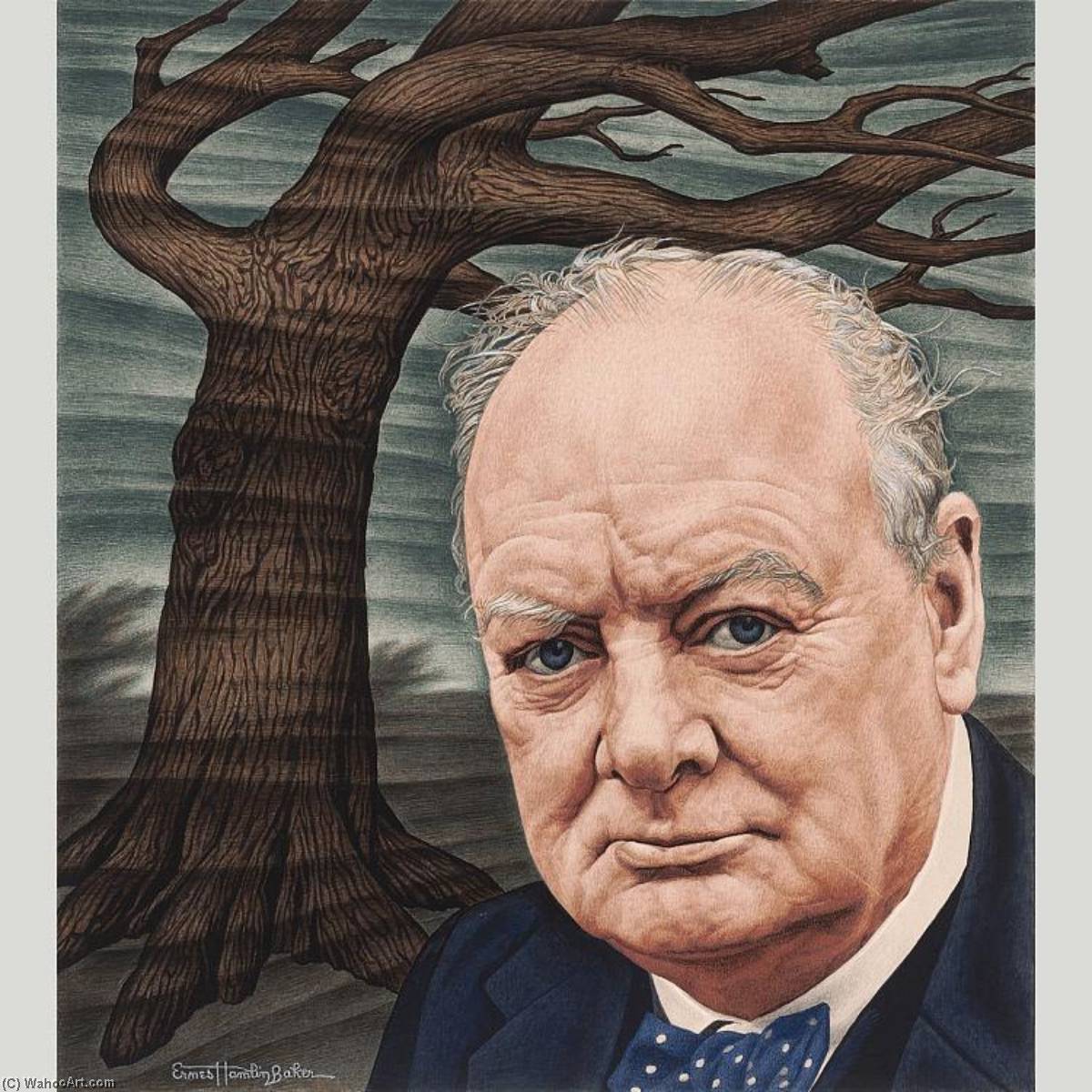 Sir Winston Churchill — Ernest Hamlin Baker