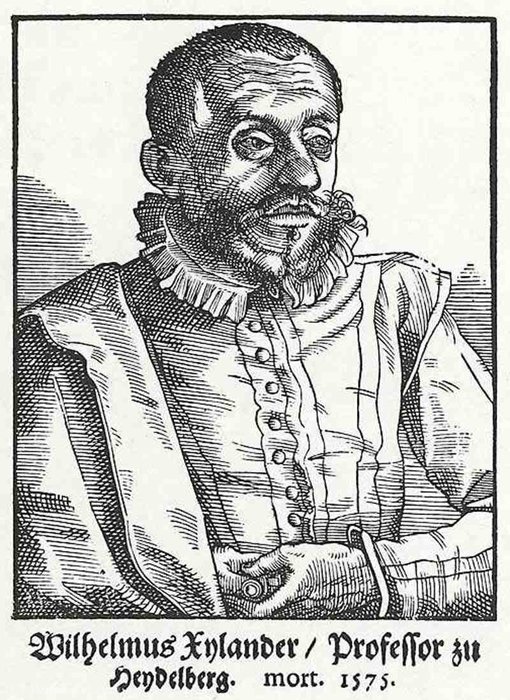 Wilhelm Xylander, Professor Of Greek At Heidelberg — Tobias Stimmer