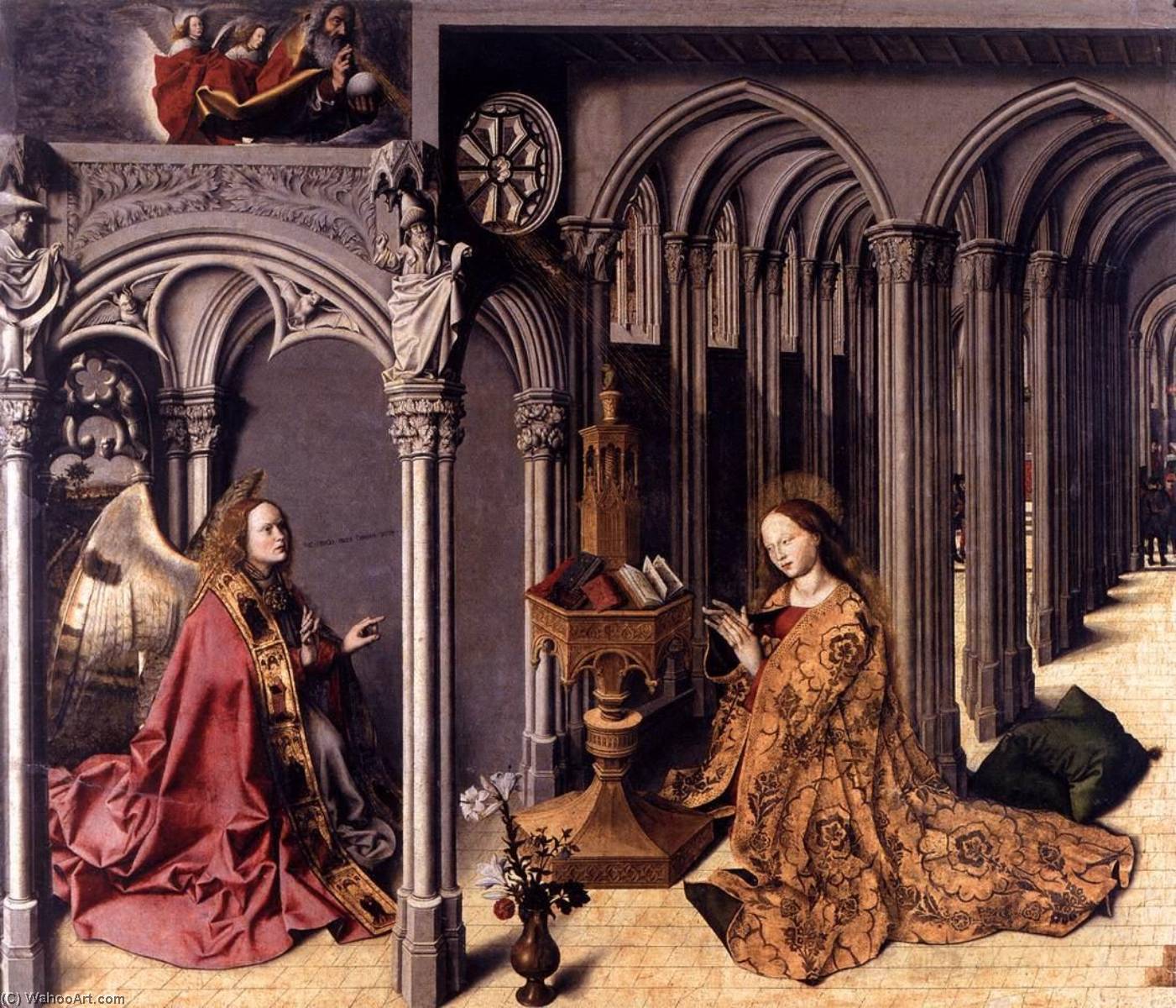 Annunciation — Barthélemy D'eyck
