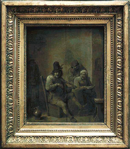 Grand Duo Joueur De Pochette Et Chanteuse — David Teniers Der Jüngere