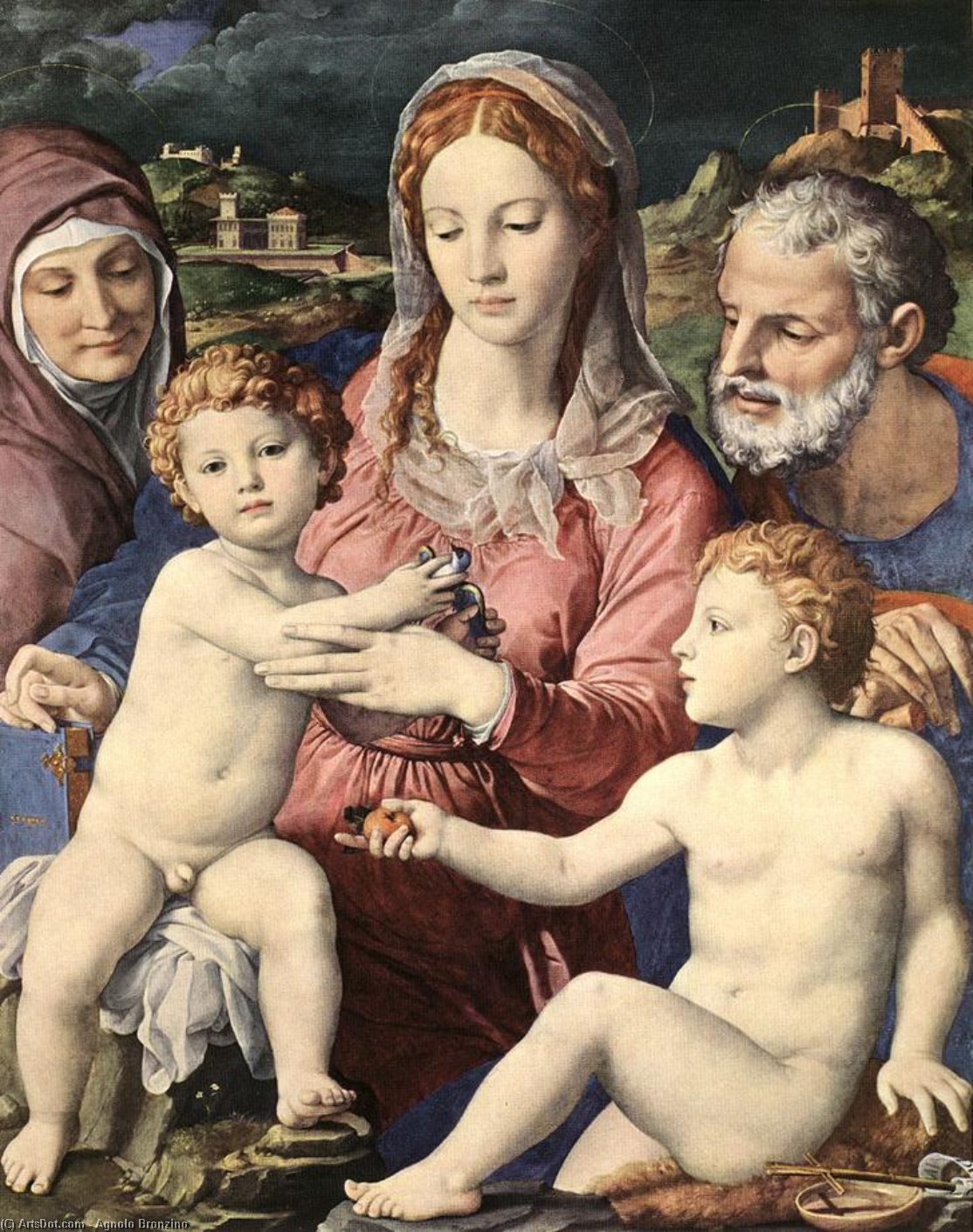 Holy Family — Agnolo Bronzino