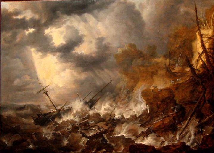 Tempête Dans Le Grand Nord (titre Inscrit À L'inventaire Après Achat) Marine (titre Inscrit Lors De La Vente) — Bonaventura I Peeters