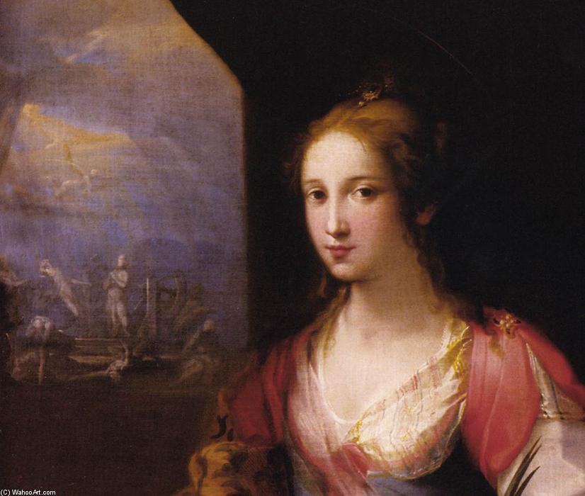 St Catherine Of Alexandria (detail) — Ventura Di Archangelo Salimbeni
