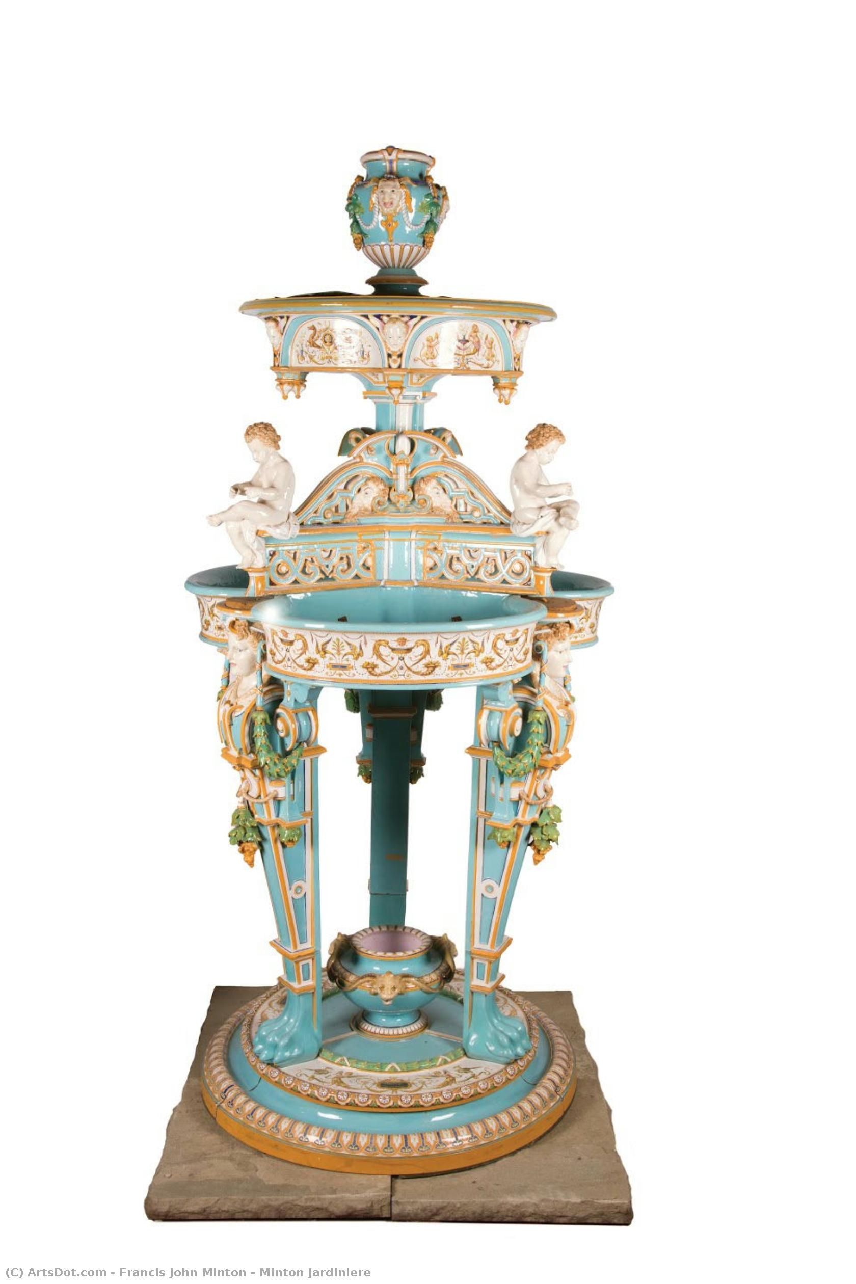 Minton Jardiniere — Francis John Minton