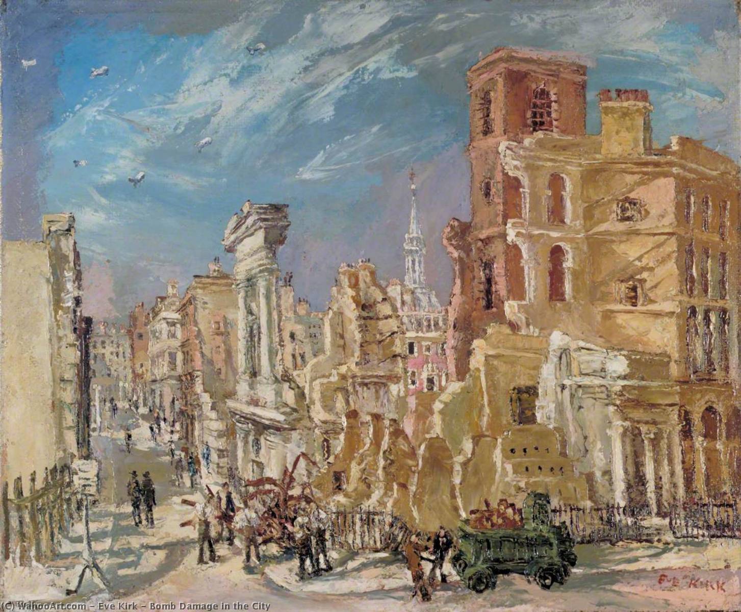 Bomb Damage In The City — Eve Kirk