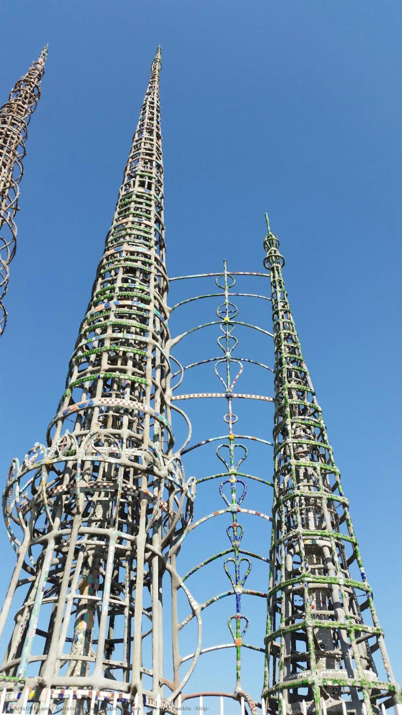Watts Towers / Nuestro Pueblo (ship — Sabato Rodia