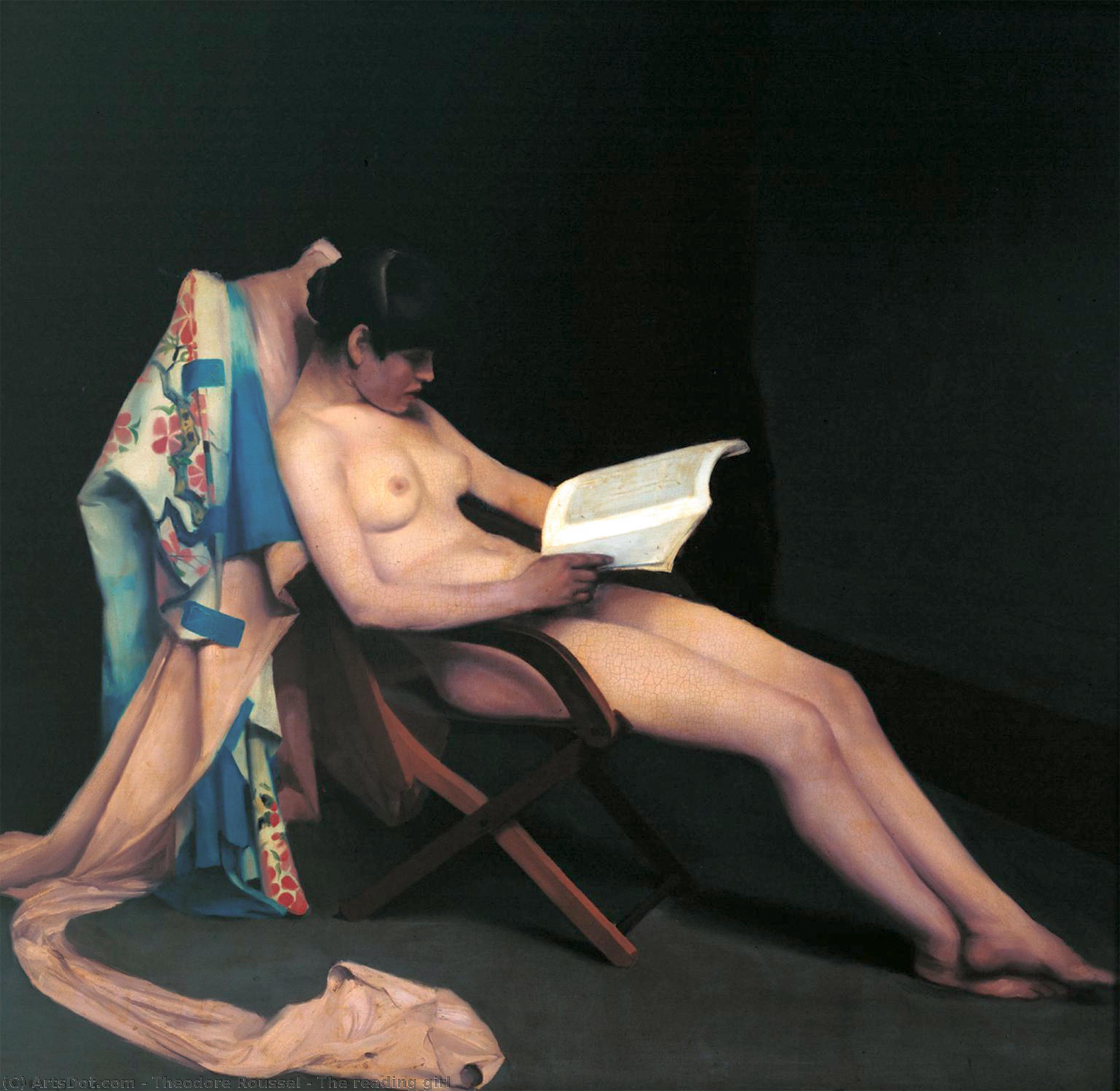 The Reading Girl — Théodore Roussel