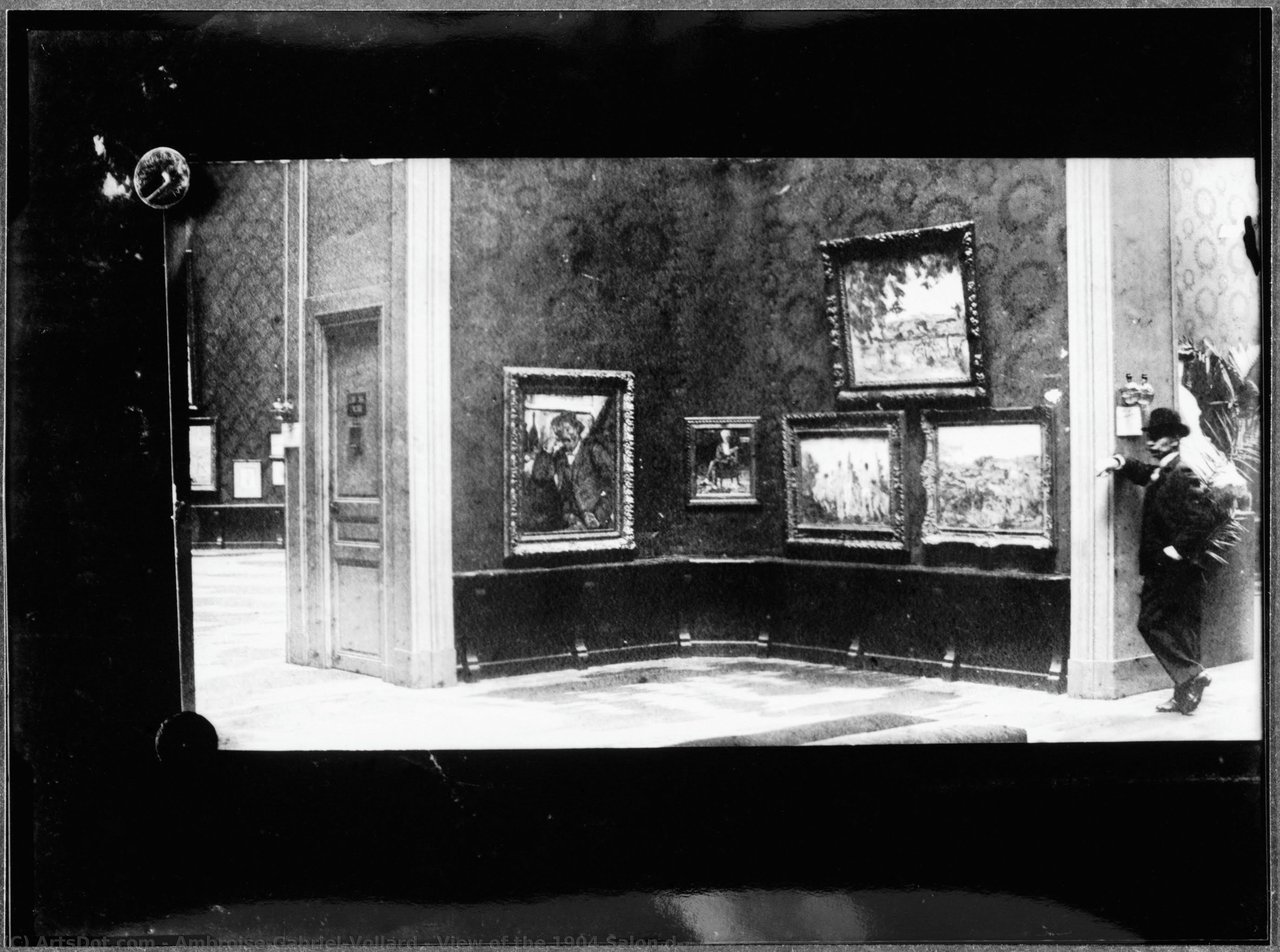 View Of The 1904 Salon D — Ambroise-gabriel-vollard