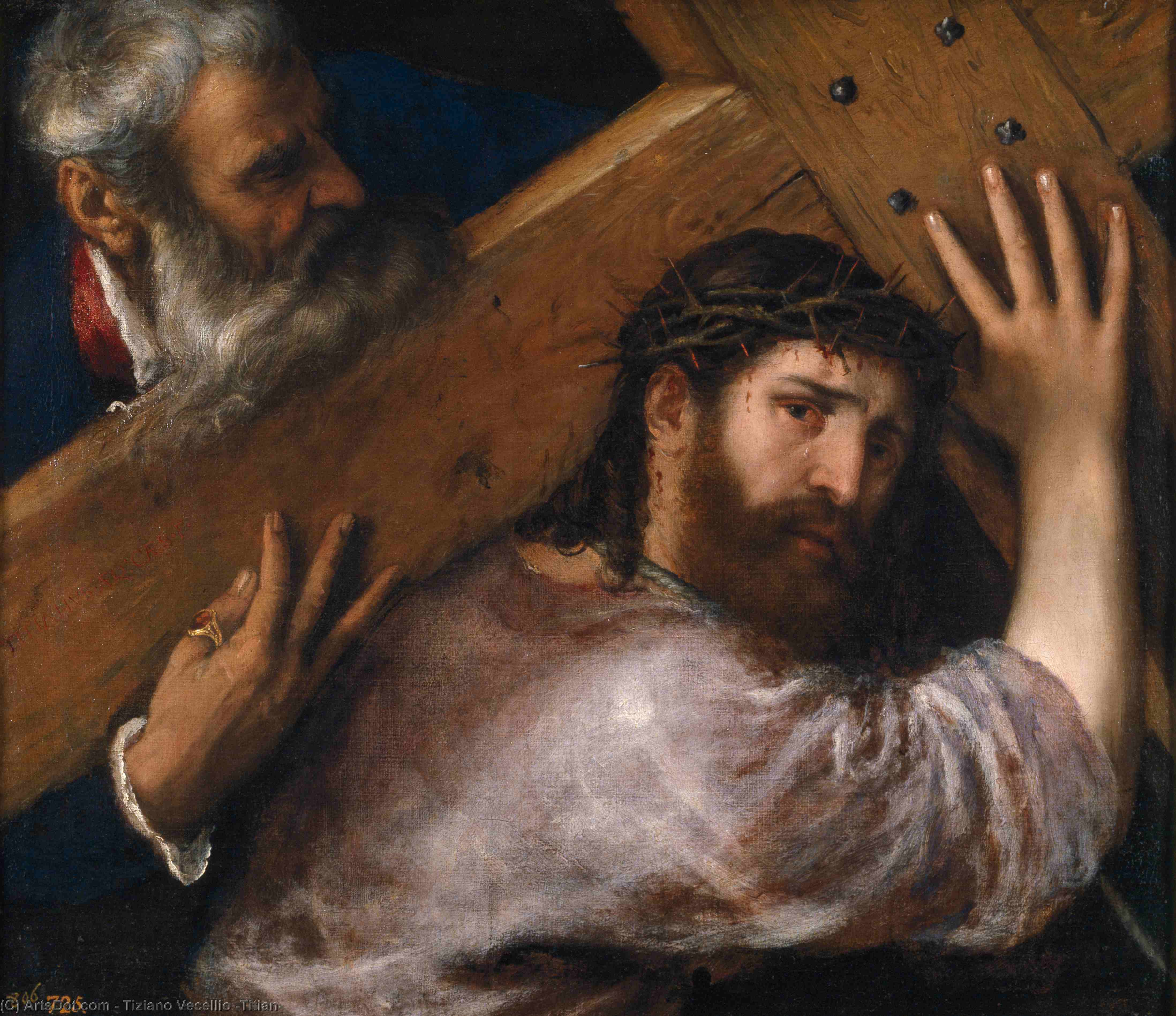 Christ And The Good Thief — Titian