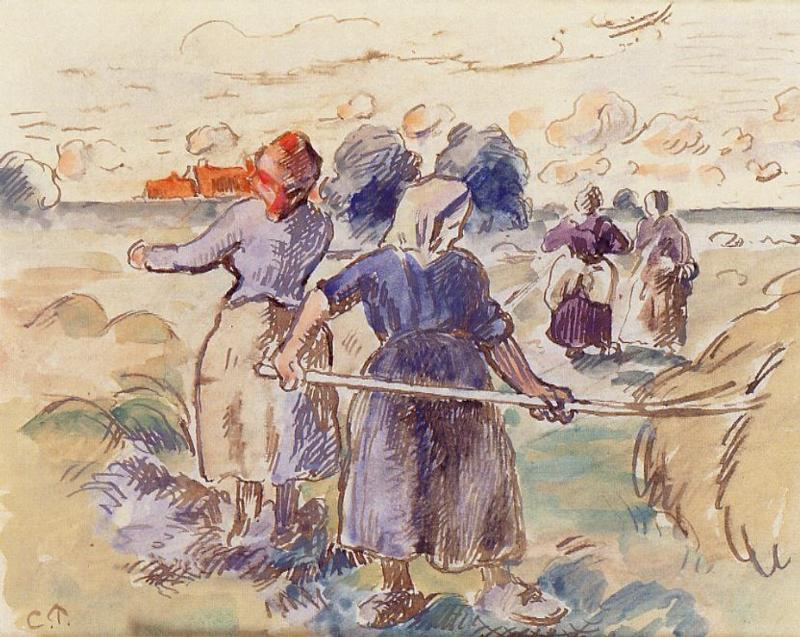 The Tedders — Camille Pissarro