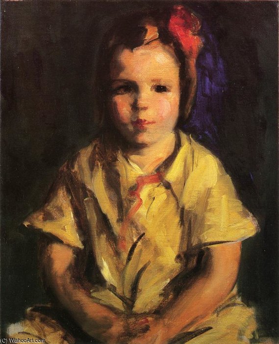 Cointh Lovis Portrait Of Faith — Robert Henri