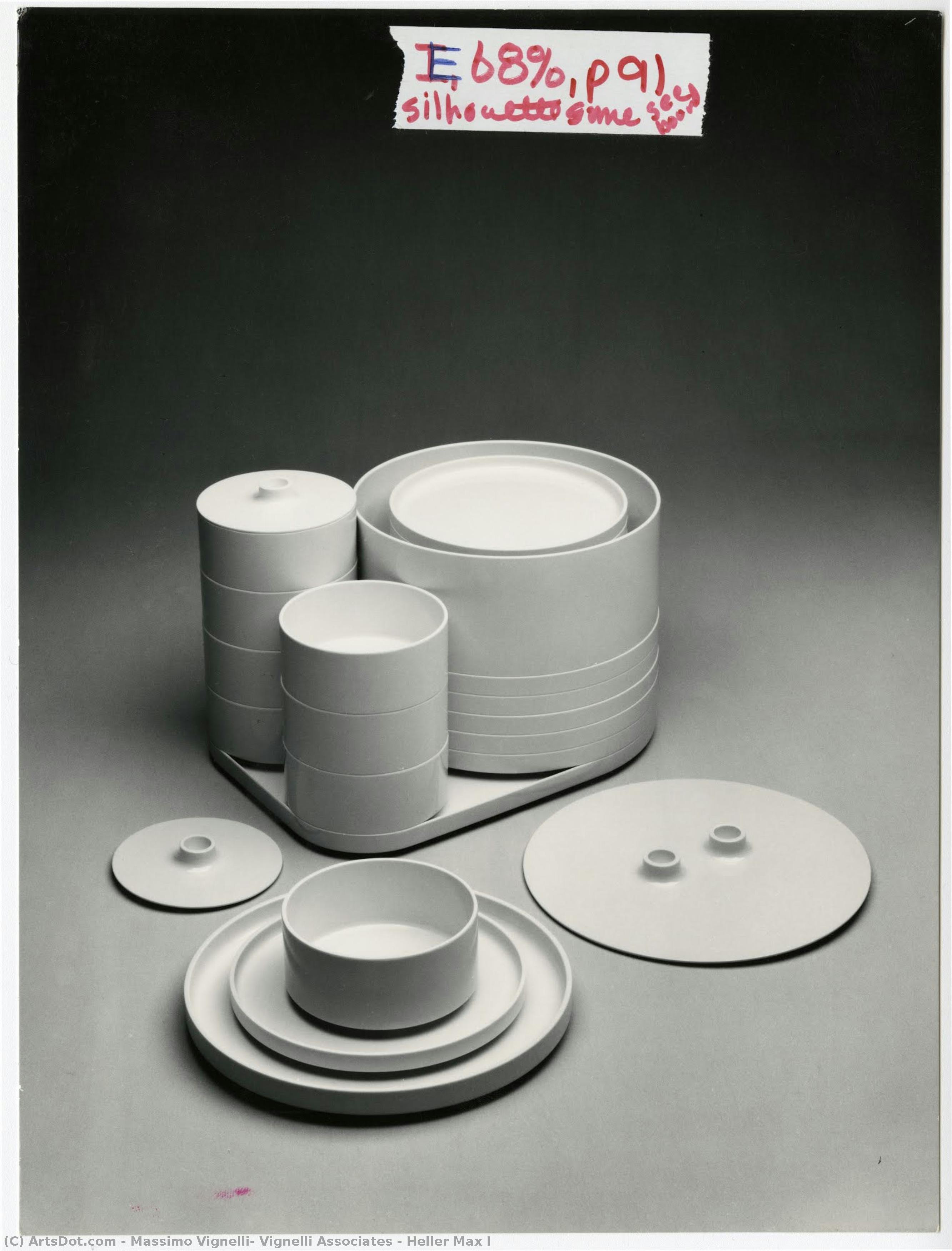 Heller Max I — Massimo Vignelli, Vignelli Associates