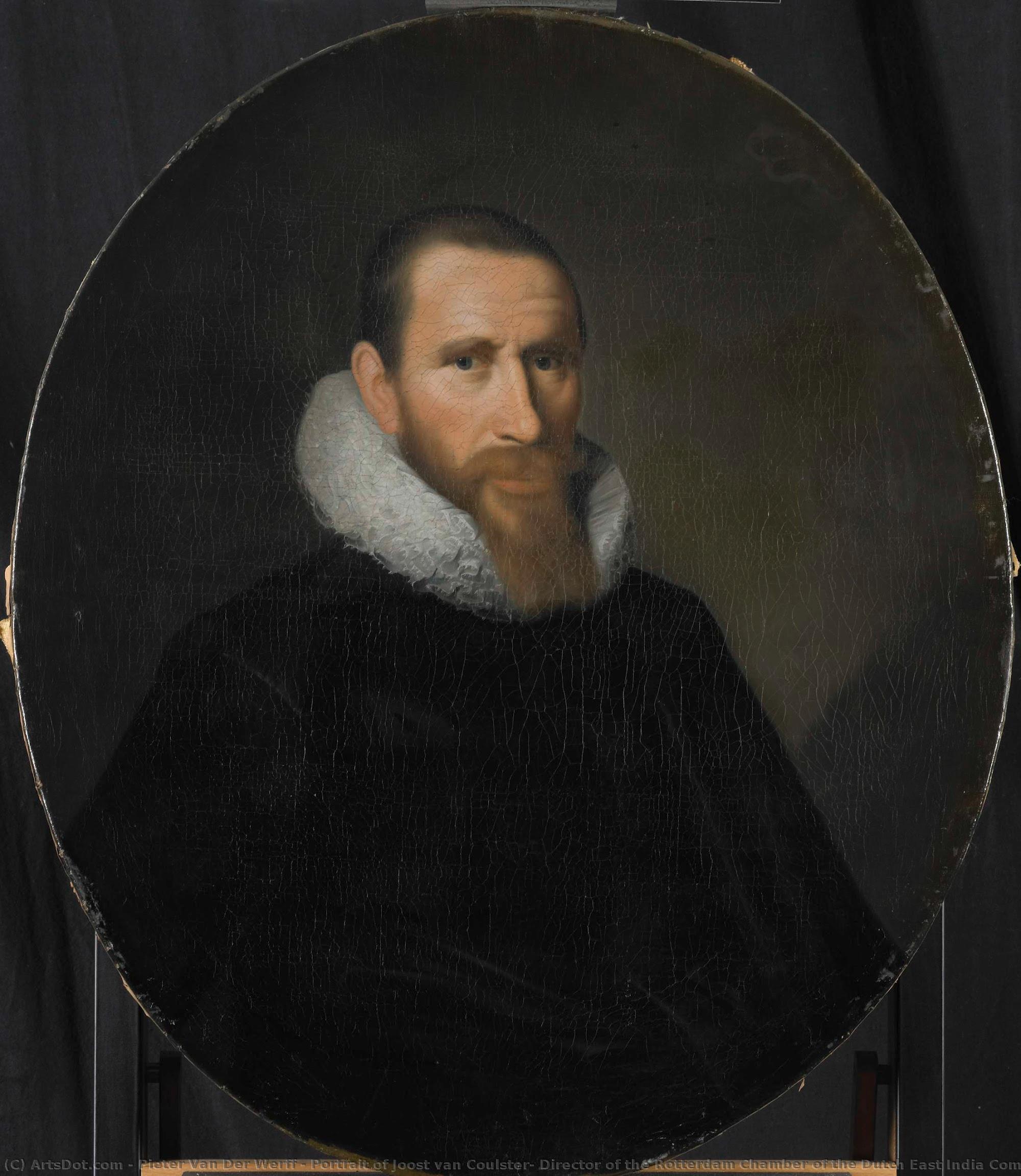 Portrait Of Joost Van Coulster, Director Of The Rotterdam Chamber Of The Dutch East India Company, Elected 1630, Pieter Van Der Werff, 1695 - 1722 — Pieter Van Der Werff