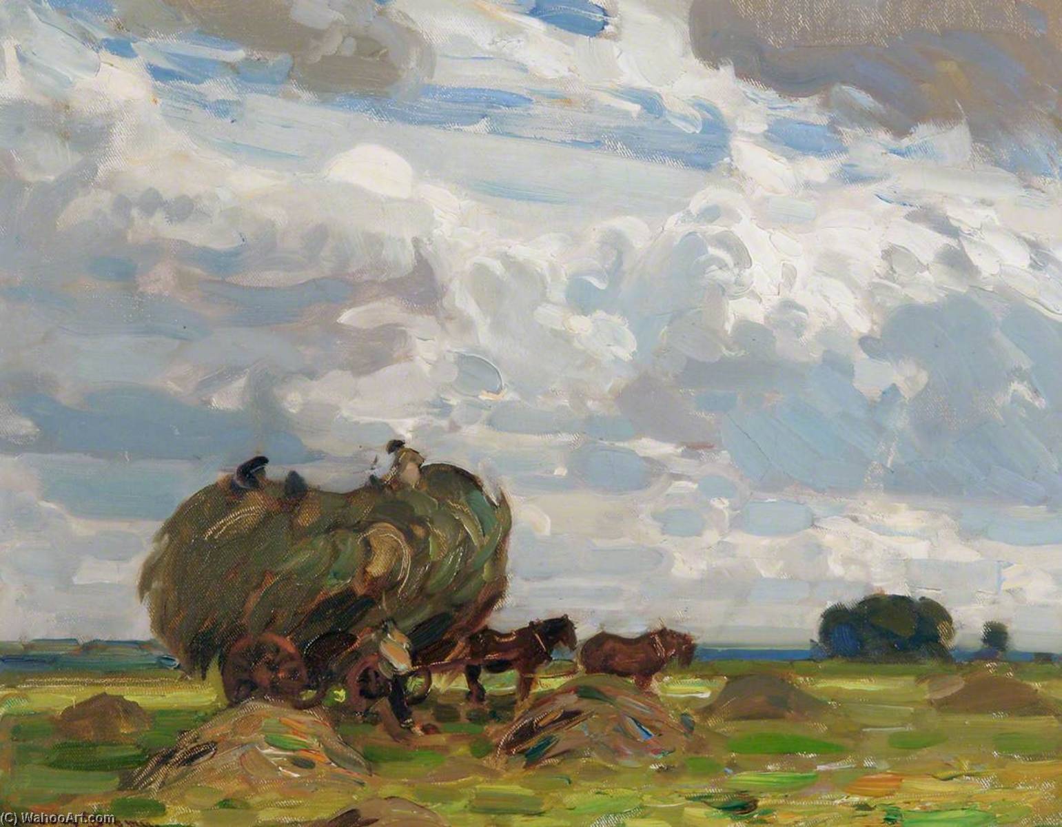 The Hayfield — Sir John Alfred Arnesby Brown