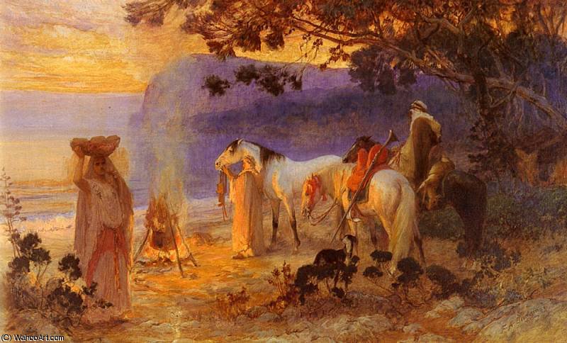 On The Coast Of Kabylie — Frederick Arthur Bridgman