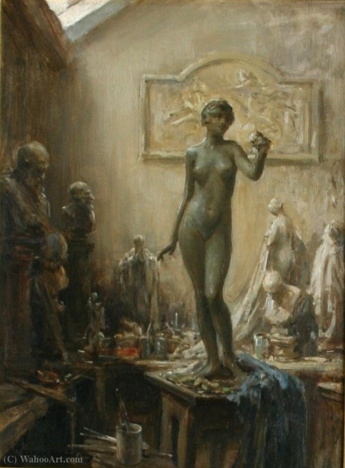 The Sculptor's Studio — Allan Douglas Davidson