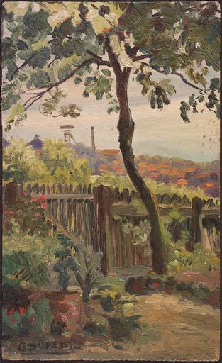 Entrée De La Maison Au Pied Du Prunier — Henri Georges Dupetit
