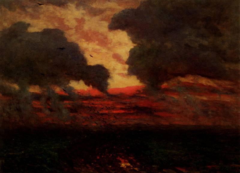 Les Corbeaux Soir D Orage — Žil Breton