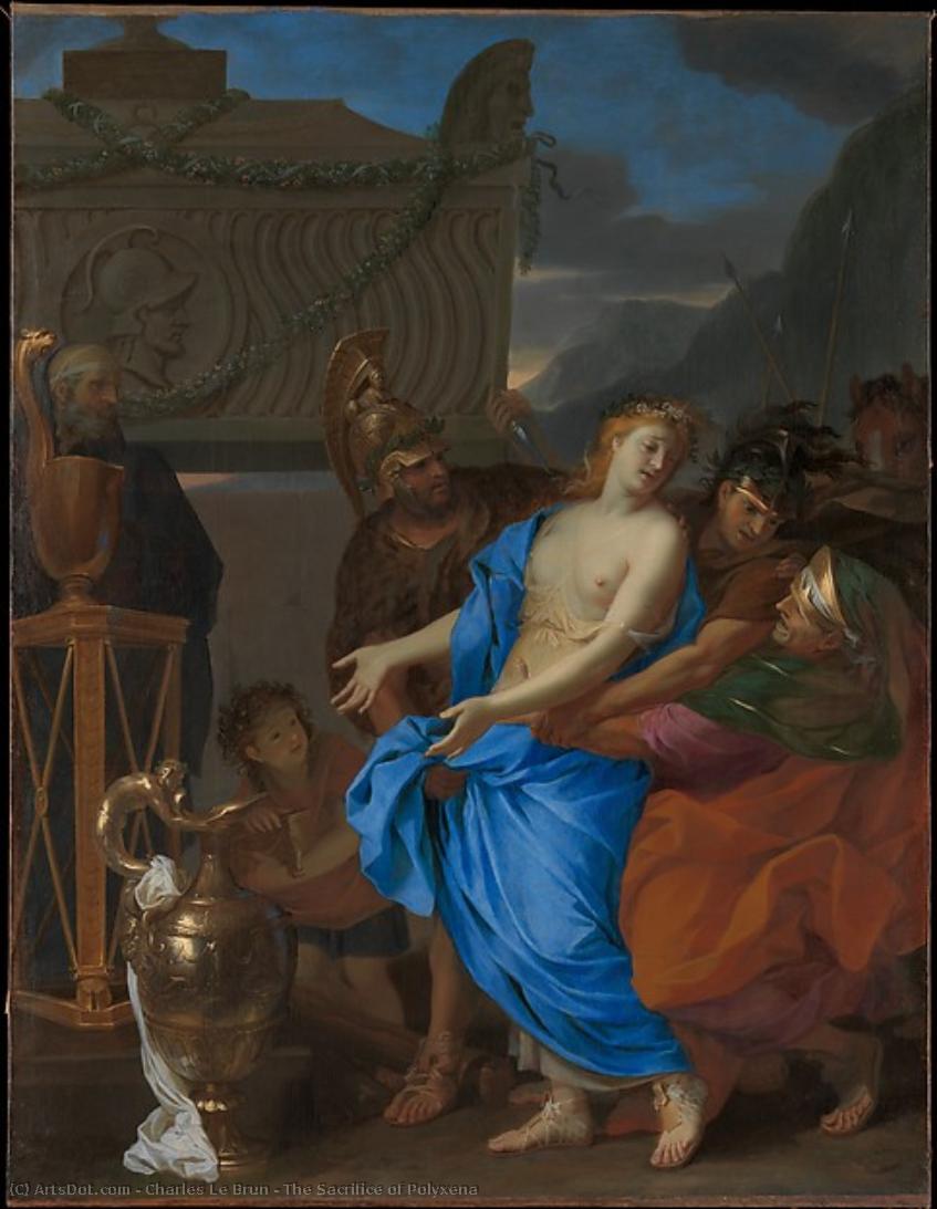 The Sacrifice Of Polyxena — Charles Le Brun