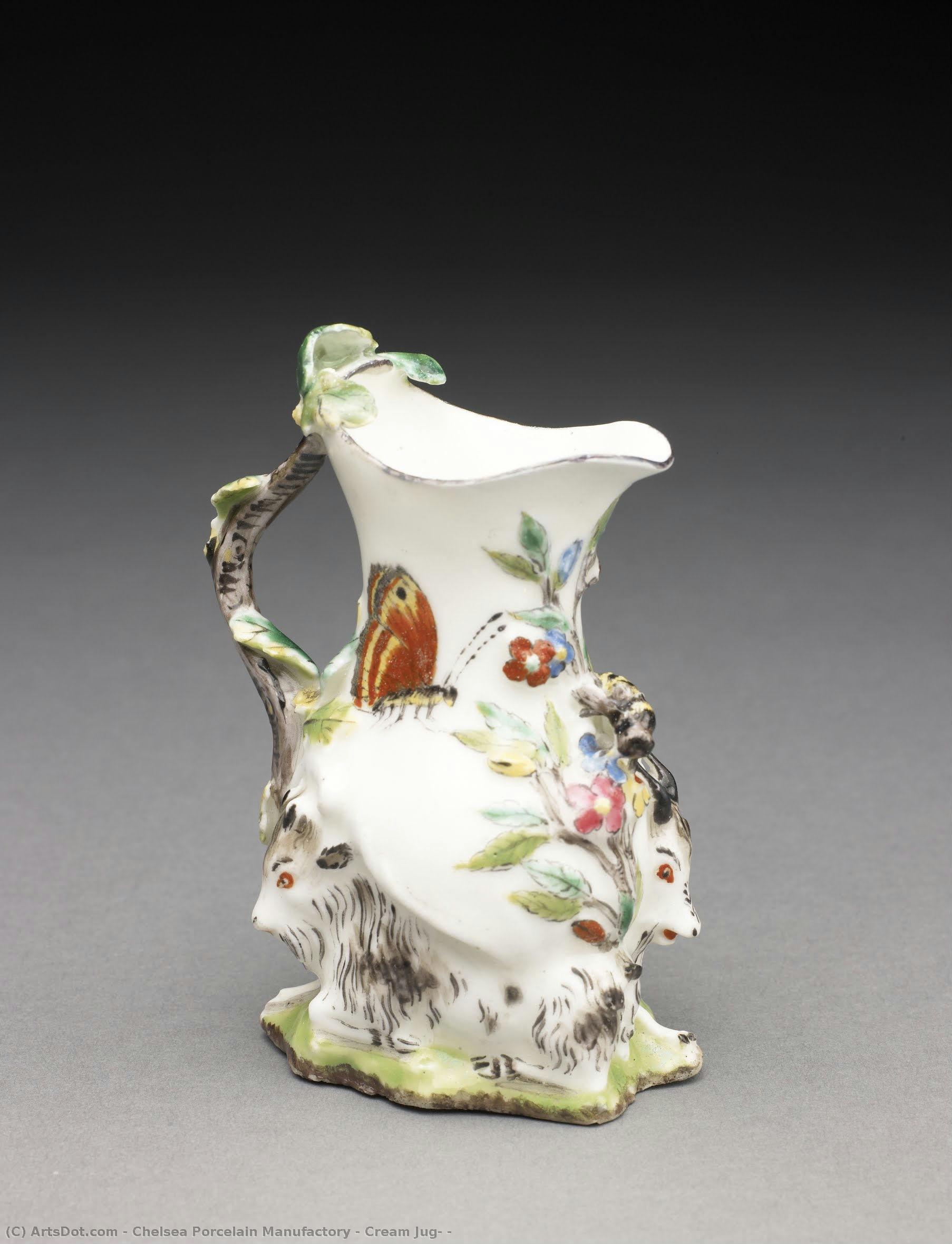 Cream Jug, — Chelsea Porcelain Manufactory