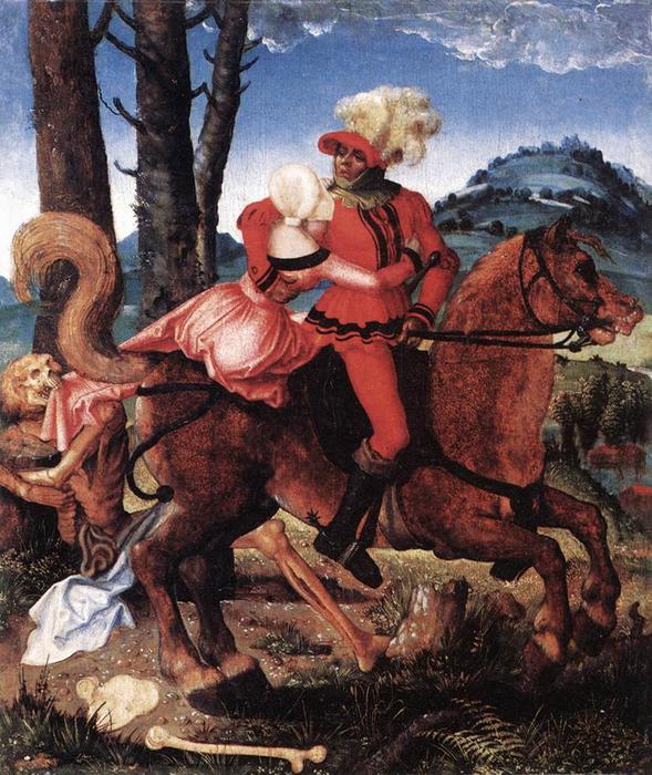 The Knight The Young Girl And Death — Hans Baldung