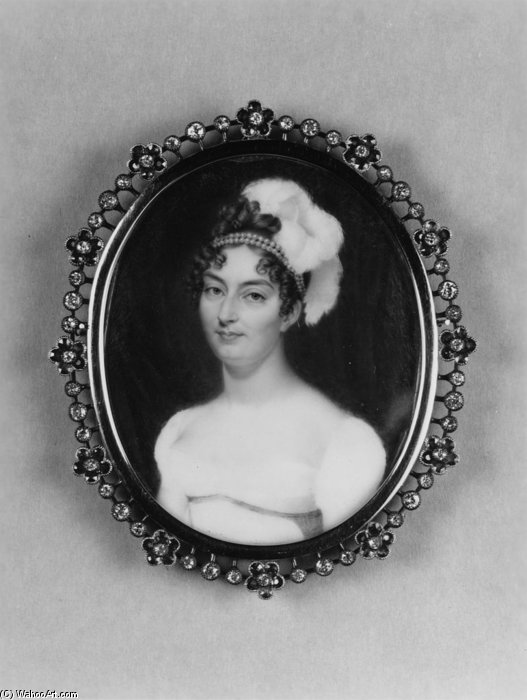 Portrait Of The Duchesse D'angouleme — Jean-baptiste Jacques Augustin
