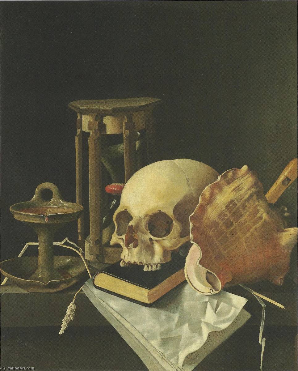 English Vanitas Still Life — After Adriaen Coorte