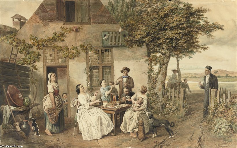 The Family Lunch — Johan Mari Henri Ten Kate