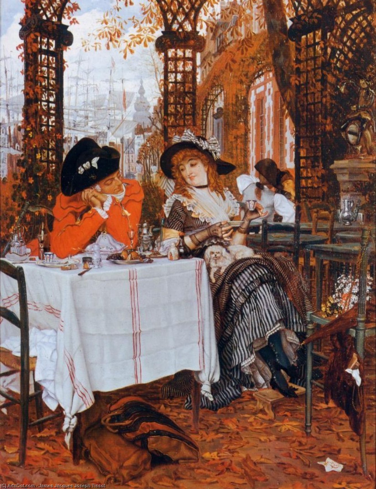 A Luncheon — Jacques Joseph Tissot